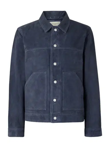 OFFICINE GÉNÉRALE Loki Suede Jacket - Men | Thumbnail 1 OFFICINE GÉNÉRALE Loki Suede Jacket - Men | Thumbnail 1