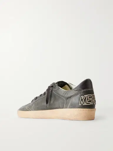 Golden Goose Ball Star Distressed Leather Sneakers - Men | Thumbnail 4 Golden Goose Ball Star Distressed Leather Sneakers - Men | Thumbnail 4