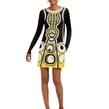 La DoubleJ Slinky Mini Swing Dress | Thumbnail 1 La DoubleJ Slinky Mini Swing Dress | Thumbnail 1