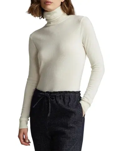 Polo Ralph Lauren Slim-Fit Cashmere Turtleneck | Thumbnail 1 Polo Ralph Lauren Slim-Fit Cashmere Turtleneck | Thumbnail 1