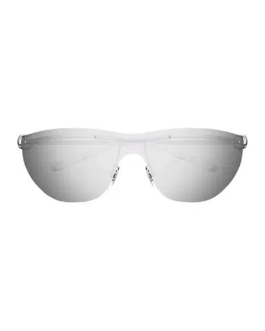 Gucci Men 's Rimless Metal Shield Sunglasses | Thumbnail 1 Gucci Men 's Rimless Metal Shield Sunglasses | Thumbnail 1
