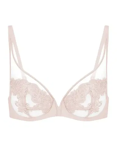 Simone Pérèle Saga Sheer Plunge Bra | Thumbnail 1 Simone Pérèle Saga Sheer Plunge Bra | Thumbnail 1