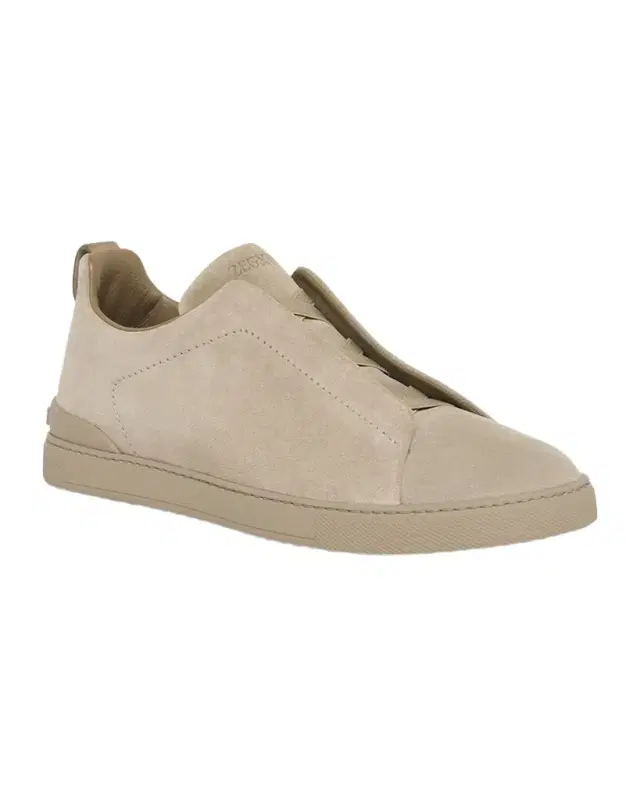 Men 's Triple Stitch Suede Low-Top Sneakers Men 's Triple Stitch Suede Low-Top Sneakers