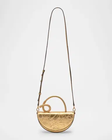 Cult Gaia Azariah Nano Sculptural Metallic Leather Top-Handle Bag | Thumbnail 2 Cult Gaia Azariah Nano Sculptural Metallic Leather Top-Handle Bag | Thumbnail 2