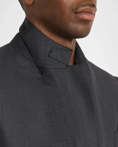 Tom Ford Men's Shelton Shadow Windowpane Single-Breasted Suit | Thumbnail 7 Tom Ford Men's Shelton Shadow Windowpane Single-Breasted Suit | Thumbnail 7