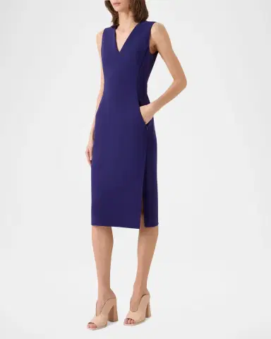 Akris Bi-Stretch Wool Double-Face Shift Dress | Thumbnail 5 Akris Bi-Stretch Wool Double-Face Shift Dress | Thumbnail 5