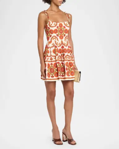 Cara Cara Laia Floral Mini Dress | Thumbnail 3 Cara Cara Laia Floral Mini Dress | Thumbnail 3