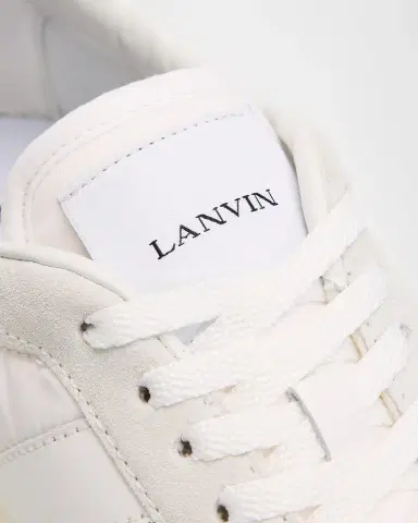 Lanvin Men's Nylon & Suede Low-Top Sneakers | Thumbnail 5 Lanvin Men's Nylon & Suede Low-Top Sneakers | Thumbnail 5
