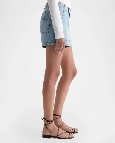 AG Jeans Analeigh Mid-Rise Utility Shorts | Thumbnail 5 AG Jeans Analeigh Mid-Rise Utility Shorts | Thumbnail 5