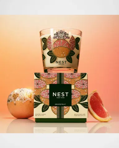 NEST New York Limited-Edition Grapefruit 3-Wick Candle, 21 oz. | Thumbnail 2 NEST New York Limited-Edition Grapefruit 3-Wick Candle, 21 oz. | Thumbnail 2