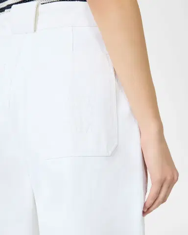 Max Mara High-Rise Cotton Twill Wide-Leg Sailor Pants | Thumbnail 5 Max Mara High-Rise Cotton Twill Wide-Leg Sailor Pants | Thumbnail 5