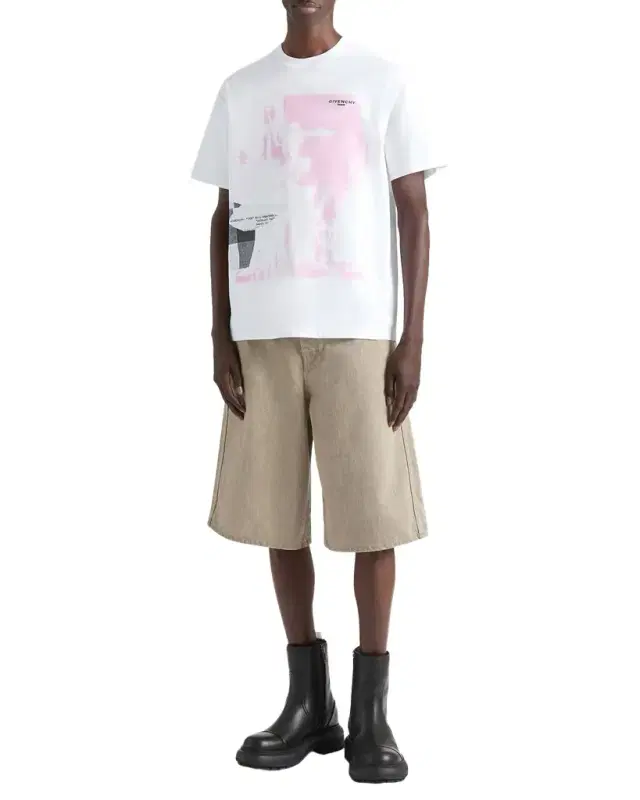 Men 's Couture Seam Chino Bermuda Shorts Men 's Couture Seam Chino Bermuda Shorts