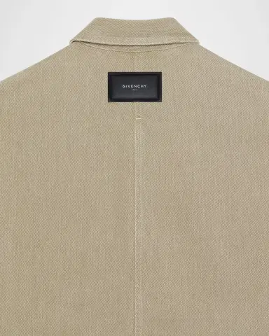 Givenchy Men's Couture Seam Twill Short-Sleeve Shirt | Thumbnail 3 Givenchy Men's Couture Seam Twill Short-Sleeve Shirt | Thumbnail 3