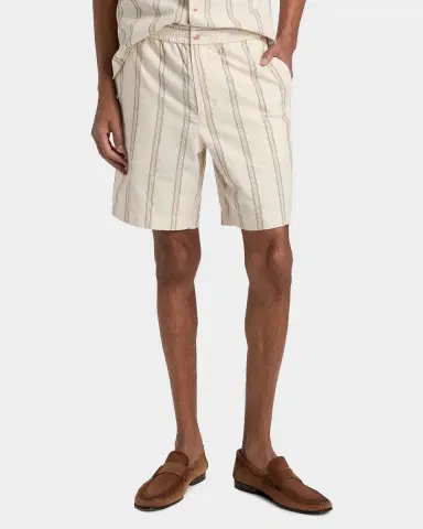 Vince Men 's Cove Stripe Relaxed-Fit Shorts | Thumbnail 3 Vince Men 's Cove Stripe Relaxed-Fit Shorts | Thumbnail 3