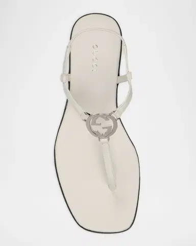 Gucci GG Ease Patent Leather Thong Sandals | Thumbnail 4 Gucci GG Ease Patent Leather Thong Sandals | Thumbnail 4