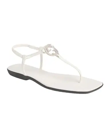 Gucci GG Ease Patent Leather Thong Sandals | Thumbnail 1 Gucci GG Ease Patent Leather Thong Sandals | Thumbnail 1