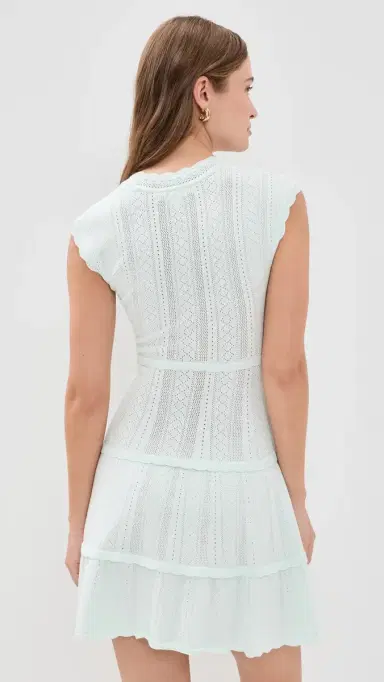LoveShackFancy aighton Dress DUSTY AGOON | Thumbnail 3 LoveShackFancy aighton Dress DUSTY AGOON | Thumbnail 3