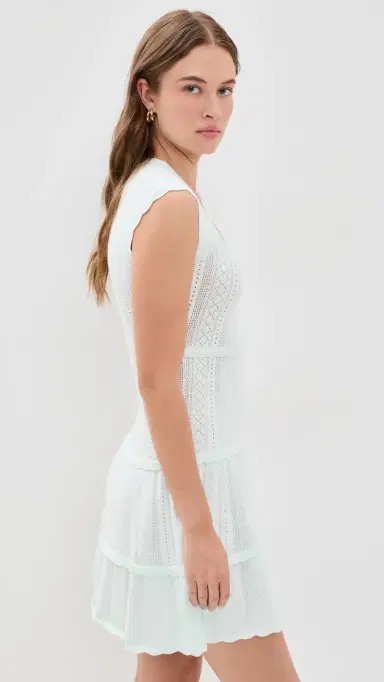 LoveShackFancy aighton Dress DUSTY AGOON | Thumbnail 4 LoveShackFancy aighton Dress DUSTY AGOON | Thumbnail 4