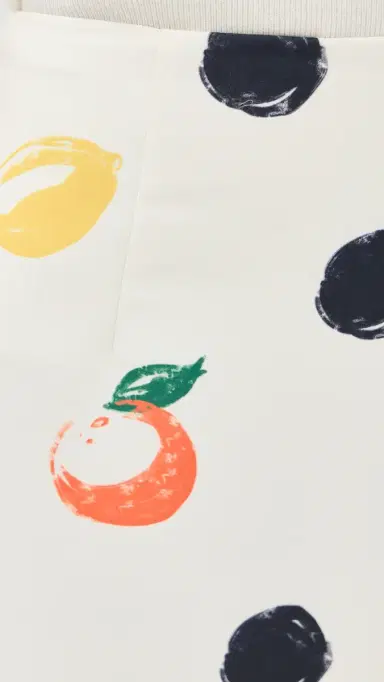 LEO LIN Quinn Maxi Skirt Citrus Spots 6 | Thumbnail 6 LEO LIN Quinn Maxi Skirt Citrus Spots 6 | Thumbnail 6