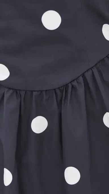 Susana Monaco Polka-Dot Poplin Mini Dress idnight/Sugar | Thumbnail 6 Susana Monaco Polka-Dot Poplin Mini Dress idnight/Sugar | Thumbnail 6