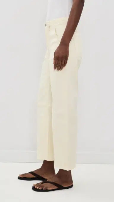 Le Jean Utility Soft Barrel Jeans Lemon Yellow | Thumbnail 4 Le Jean Utility Soft Barrel Jeans Lemon Yellow | Thumbnail 4