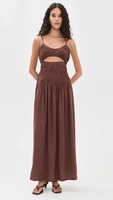 Seven Wonders Adora Maxi Dress Chocolate | Thumbnail 2 Seven Wonders Adora Maxi Dress Chocolate | Thumbnail 2