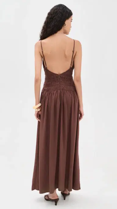 Seven Wonders Adora Maxi Dress Chocolate | Thumbnail 3 Seven Wonders Adora Maxi Dress Chocolate | Thumbnail 3