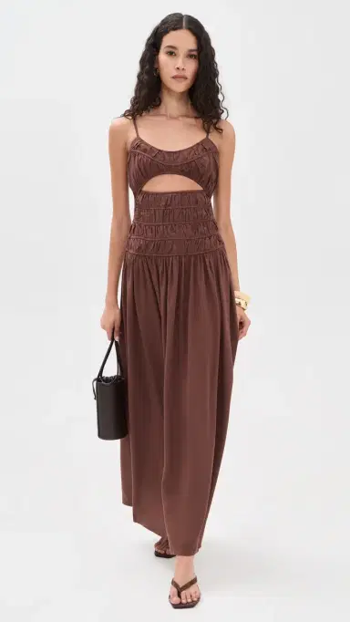 Seven Wonders Adora Maxi Dress Chocolate | Thumbnail 5 Seven Wonders Adora Maxi Dress Chocolate | Thumbnail 5