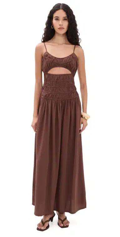 Seven Wonders Adora Maxi Dress Chocolate | Thumbnail 1 Seven Wonders Adora Maxi Dress Chocolate | Thumbnail 1