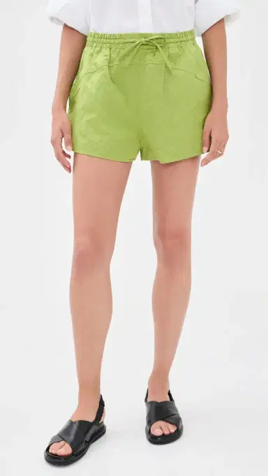 A.L.C. A. L.C. Camden Shorts Meadow Green M | Thumbnail 2 A.L.C. A. L.C. Camden Shorts Meadow Green M | Thumbnail 2