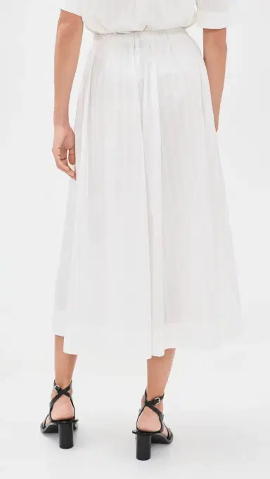 House of Dagmar Cotton Maxi Skirt White | Thumbnail 3 House of Dagmar Cotton Maxi Skirt White | Thumbnail 3