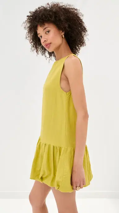 LE BOP arley Dress Warm Olive | Thumbnail 4 LE BOP arley Dress Warm Olive | Thumbnail 4