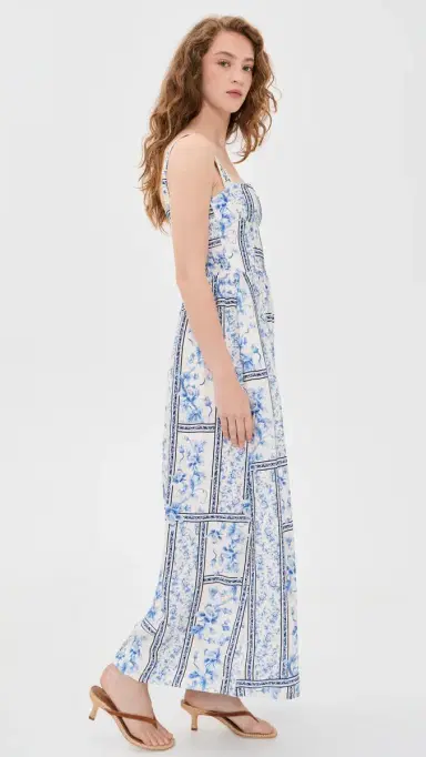 Agua Bendita arcia Ivy Embroidered Maxi Dress ulticolor | Thumbnail 3 Agua Bendita arcia Ivy Embroidered Maxi Dress ulticolor | Thumbnail 3