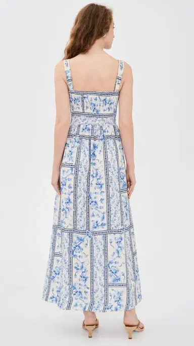 Agua Bendita arcia Ivy Embroidered Maxi Dress ulticolor | Thumbnail 4 Agua Bendita arcia Ivy Embroidered Maxi Dress ulticolor | Thumbnail 4