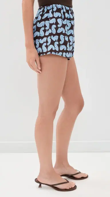 STAUD Paddle Linen Shorts eahorse | Thumbnail 4 STAUD Paddle Linen Shorts eahorse | Thumbnail 4