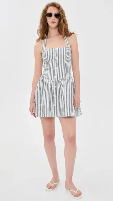 o.p.t o. p.t Piper Mini Dress Antibes Stripe | Thumbnail 5 o.p.t o. p.t Piper Mini Dress Antibes Stripe | Thumbnail 5