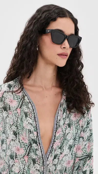 Le Specs Lumen Sunglasses Black One Size | Thumbnail 3 Le Specs Lumen Sunglasses Black One Size | Thumbnail 3