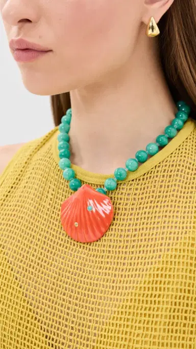 Lizzie Fortunato Corfu Shell Necklace Multi | Thumbnail 3 Lizzie Fortunato Corfu Shell Necklace Multi | Thumbnail 3