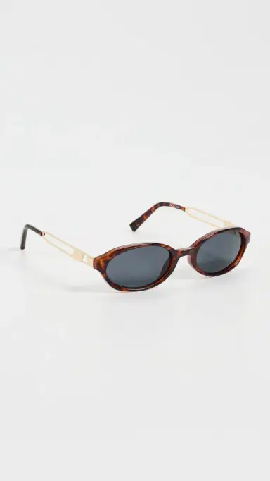 Le Specs Lunita Sunglasses Dark Tort One Size | Thumbnail 4 Le Specs Lunita Sunglasses Dark Tort One Size | Thumbnail 4