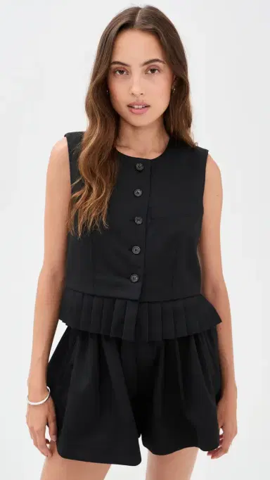 Sea Angelina Suiting Vest | Thumbnail 2 Sea Angelina Suiting Vest | Thumbnail 2