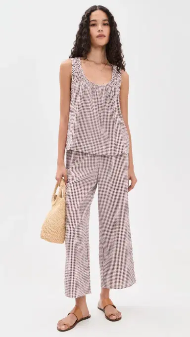 Joe's Jeans The Ana Blouse Macchiato Gingham | Thumbnail 5 Joe's Jeans The Ana Blouse Macchiato Gingham | Thumbnail 5