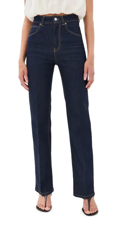 Victoria Beckham Julia Stretch Jeans | Thumbnail 1 Victoria Beckham Julia Stretch Jeans | Thumbnail 1