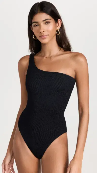 Hunza G Nancy One Piece Black One Size | Thumbnail 2 Hunza G Nancy One Piece Black One Size | Thumbnail 2