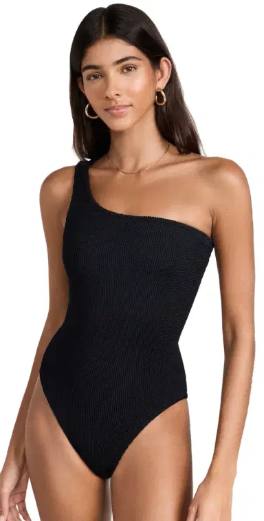 Hunza G Nancy One Piece Black One Size | Thumbnail 1 Hunza G Nancy One Piece Black One Size | Thumbnail 1