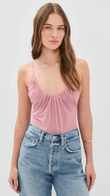 L'Agence Gelina Ruched Thong Bodysuit | Thumbnail 2 L'Agence Gelina Ruched Thong Bodysuit | Thumbnail 2