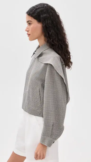 rag & bone Krista Wool Jacket Black Plaid | Thumbnail 4 rag & bone Krista Wool Jacket Black Plaid | Thumbnail 4