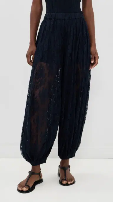 Sea Sharleen Lace Bubble Pants Navy L | Thumbnail 2 Sea Sharleen Lace Bubble Pants Navy L | Thumbnail 2