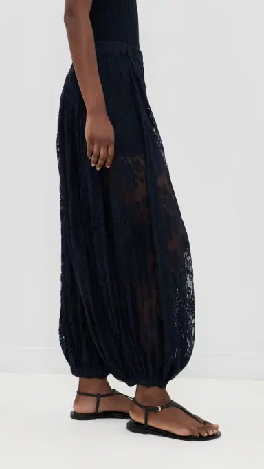 Sea Sharleen Lace Bubble Pants Navy L | Thumbnail 4 Sea Sharleen Lace Bubble Pants Navy L | Thumbnail 4