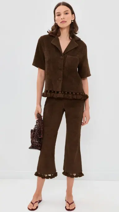 Cap d’Antibes organe Pants Brown | Thumbnail 5 Cap d’Antibes organe Pants Brown | Thumbnail 5