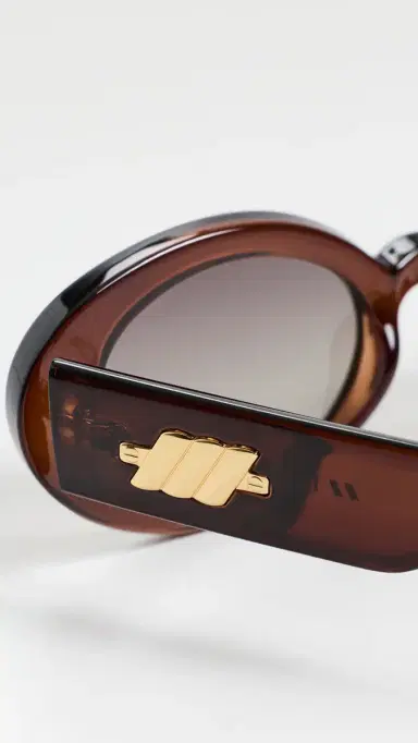 Le Specs Nouveau Vie Sunglasses Chocolate Brown One Size | Thumbnail 5 Le Specs Nouveau Vie Sunglasses Chocolate Brown One Size | Thumbnail 5
